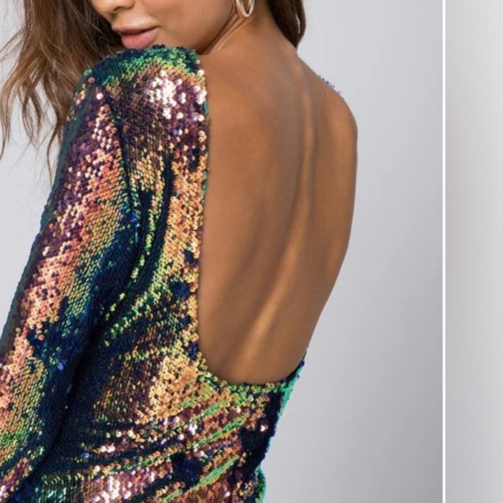 Vintage Motel brand Sequin Dress